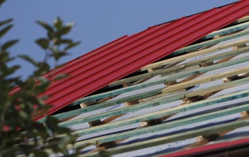Felling corrugated roofing costs